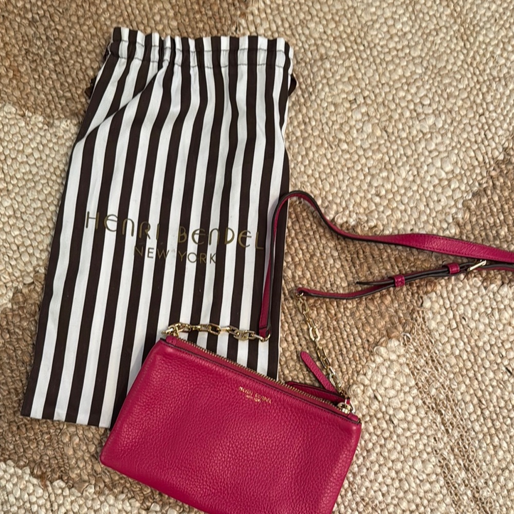 Henri Bendel Pink Crossbody Bag